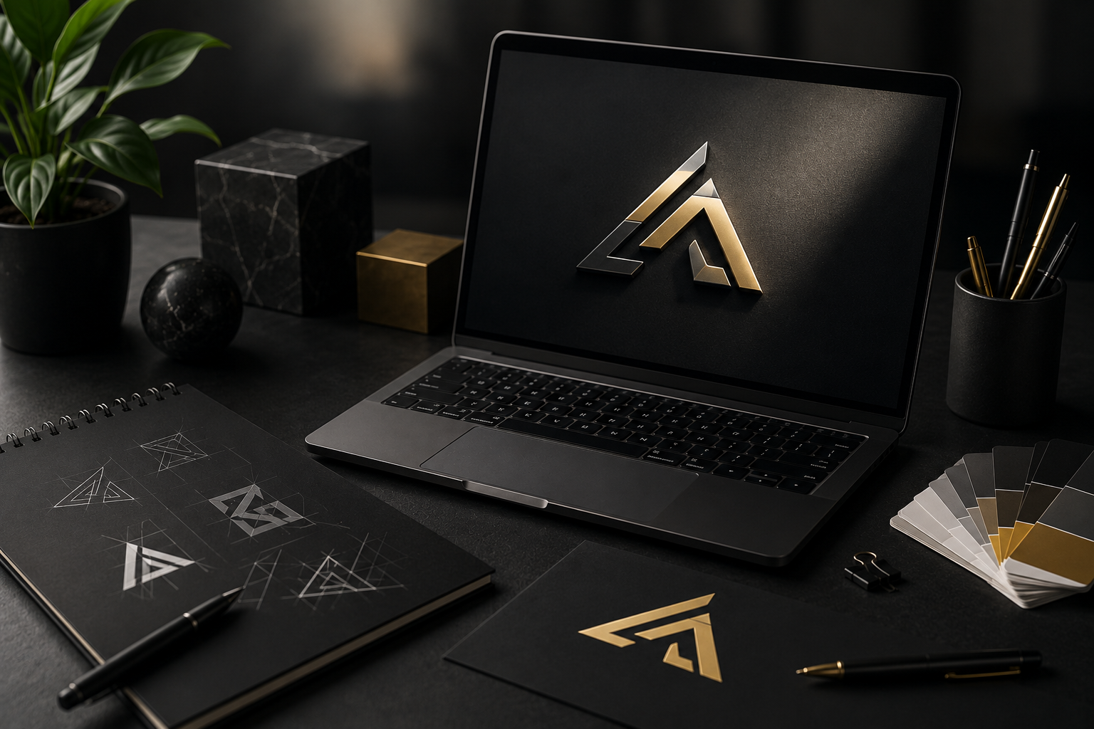 Professional Logo Design and Brand Identity Setup